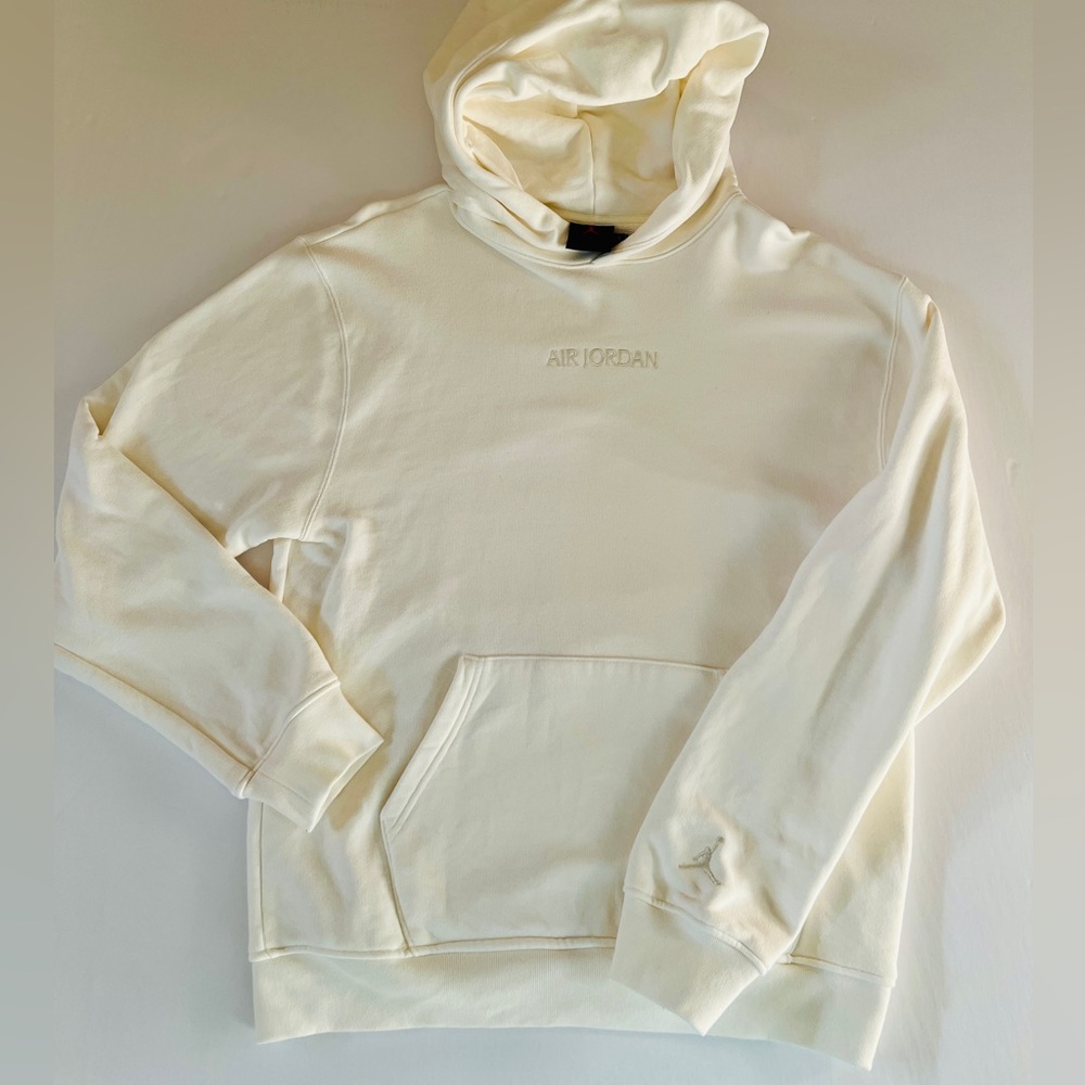 NWOT Air Jordan Wordmark Men's Fleece Hoodie Plush heavyweight fleece  SIZE S